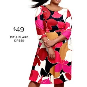 Tracee Ellis Ross Fit & Flare dress